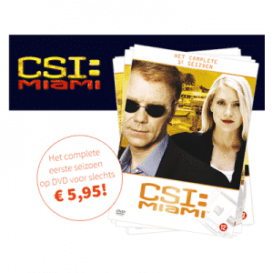 CSI Miami, volledig eerste seizoen voor € 5,95