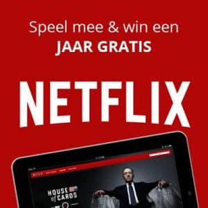 Win een jaar gratis Netflix