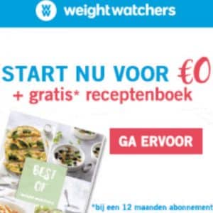 Gratis receptenboek Weight Watchers