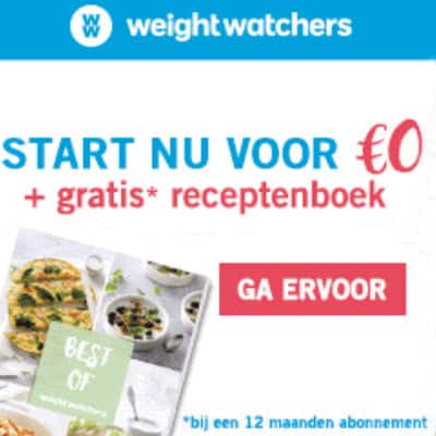 Gratis receptenboek Weight Watchers