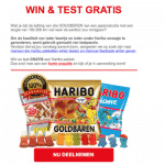 Win en test gratis Haribo pakket