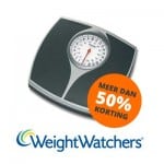 50 procent korting weightwatchers