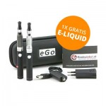 Gratis e-liquid bij starters-set